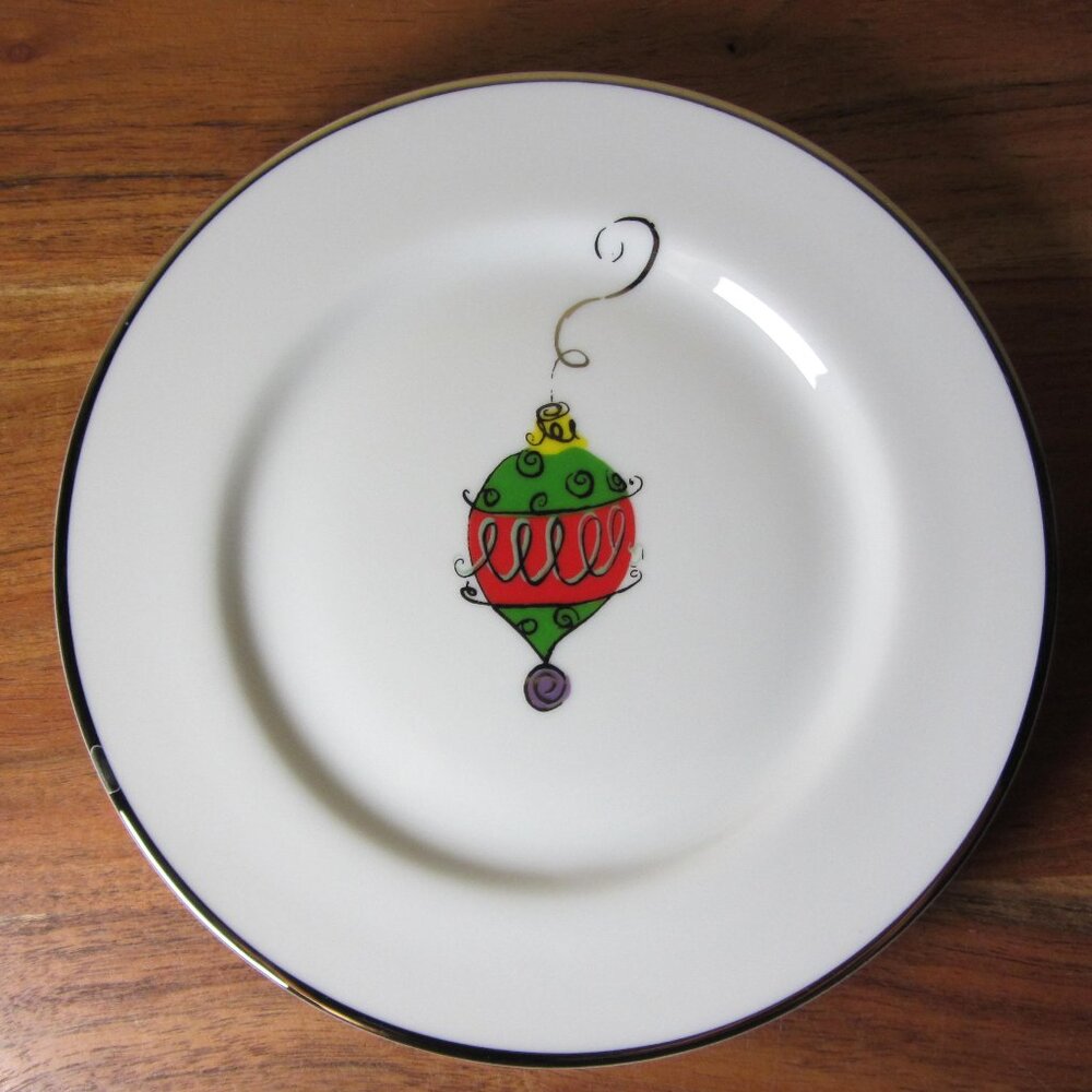 3 for $40 - fields marketplace vintage appetizer ornament plate (W5568)
